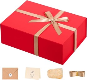 Cajas de Regalo Rojas Set Completo 5 Unid